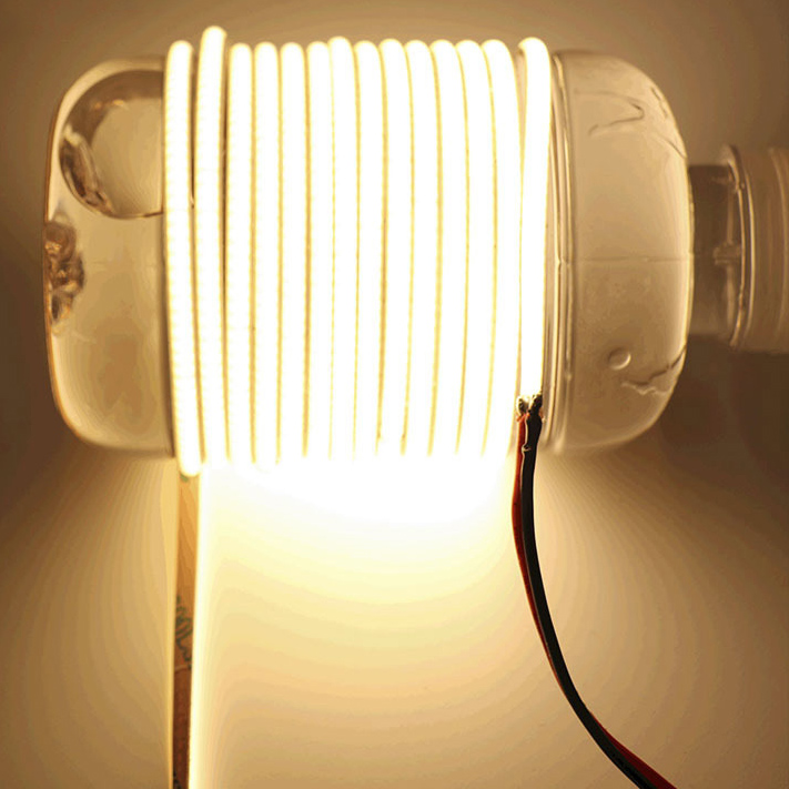 DC12/24V 4MM Super Narrow 480LEDs/M High Density Single Color 90 CRI LED Flexible COB Strip Light 16.4ft/5m per Roll DC12/24V 4MM Super Narrow 480LEDs/M High Density Single Color 90 CRI LED Flexible COB Strip Light 16.4ft/5m per Roll